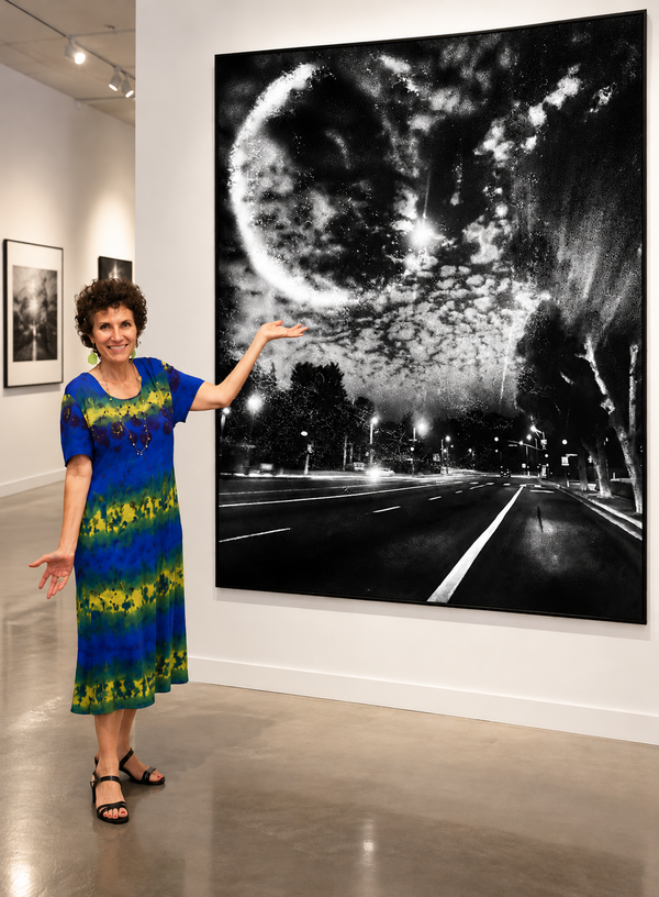 Laurie Freitag : Photographer Lunar Sanctuaries & Lunar Fields (B&W/Color Mixed-Media) 