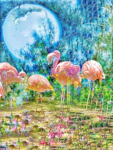 Laurie Freitag : Photographer Lunar Sanctuaries & Lunar Fields (B&W/Color Mixed-Media) 