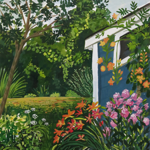 garden paintings