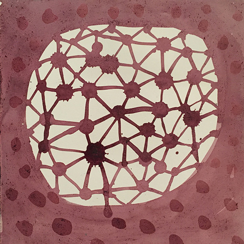 Laurie Olinder Other Natural Wonders black cherry ink on paper