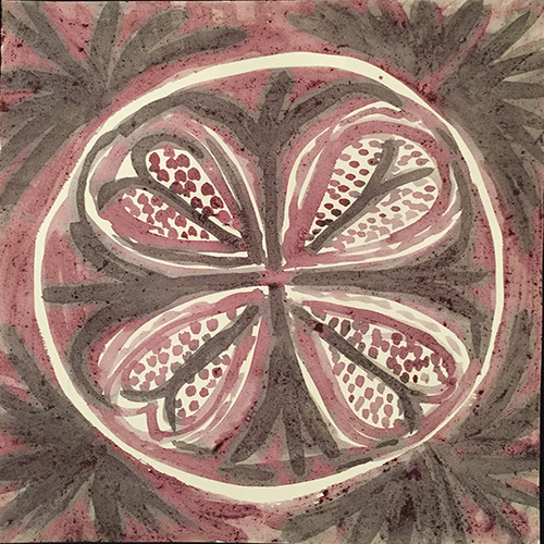 Laurie Olinder Other Natural Wonders black cherry ink on paper