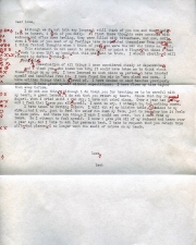 leah floyd Corrected Love Letters archival inkjet print