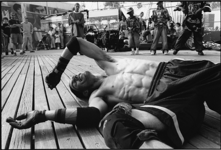 leigh leibel photography coney island, street work gelatin silver print