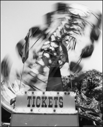 leigh leibel photography coney island, street work gelatin silver print