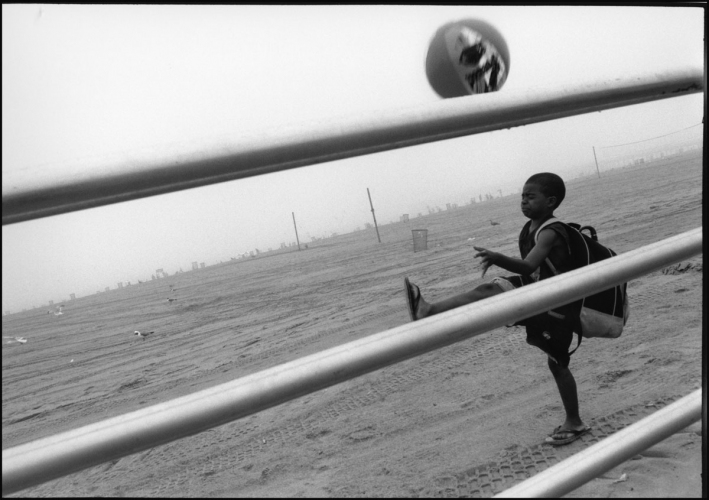 leigh leibel photography coney island, street work gelatin silver print