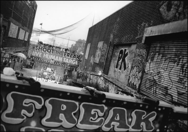 leigh leibel photography coney island, street work gelatin silver print