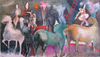  Circus and Carnival oil on canvas