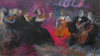  ORCHESTRA and MUSICIANS Oil/canvas