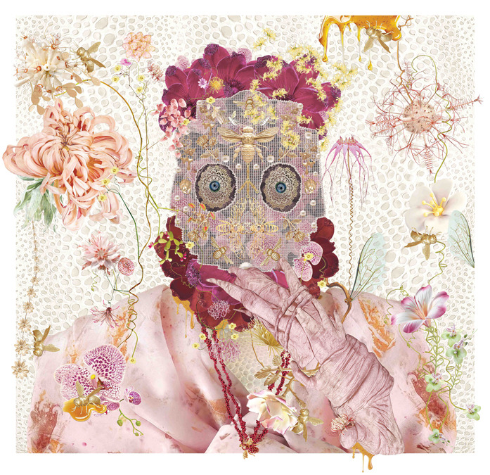 Leslie Tucker M A S K S PHOTO-COMPOSITE PRINTED ON FUJI PEARL CHROMOGENIC PAPER