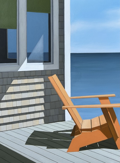 Linda Pochesci Exteriors Oil/Canvas