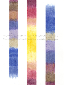 Flower stain drawings