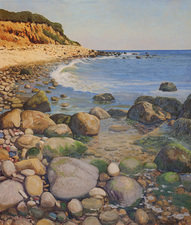 Frank Lind Small Seascapes  o/c