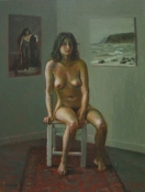 Frank Lind Nudes - Various Oil on canvas