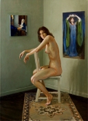 Frank Lind Nudes - Various Oil on canvas