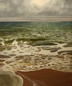 Frank Lind Seascapes and Studies Oil on canvas