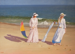 Frank Lind Homage to Sorolla (Montauk Series) Oil on linen