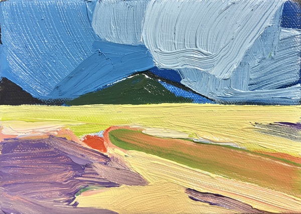 Lindsey W. F. Perkel Paintings, Current oil on canvas