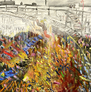 Linnea Paskow Paintings oil and acrylic on panel