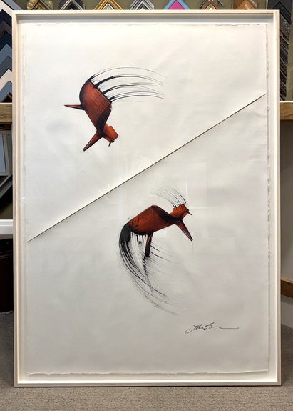 Lisa Berley Mixed Media Paint on Paper