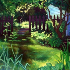 Lisa Goldfinger Landscape Oil on Canvas