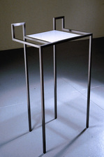 Livio Saganić Tables Steel and aluminum