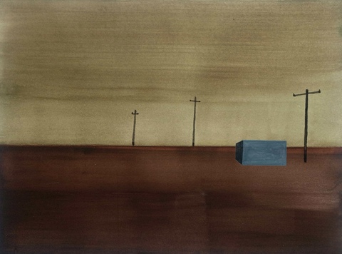 Liv Mette Larsen Works on Paper 2024 - 2026 Watercolor on Arches