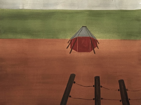 Liv Mette Larsen Works on Paper 2024 - 2026 Watercolor on Arches