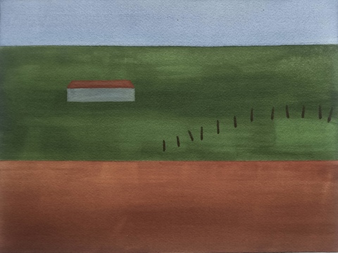 Liv Mette Larsen Works on Paper 2024 - 2026 Watercolor on Arches