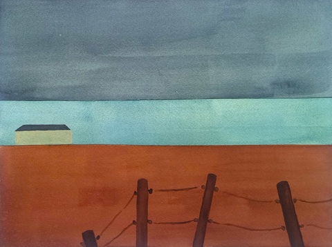 Liv Mette Larsen Works on Paper 2024 - 2026 Watercolor on Arches