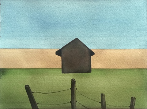 Liv Mette Larsen Works on Paper 2024 - 2026 Watercolor on Arches