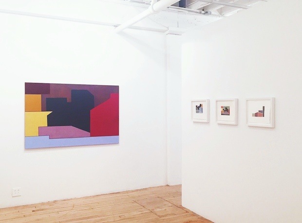 Liv Mette Larsen Exhibitions / Installations Paintings, egg tempera on linen. Watercolors on Arches