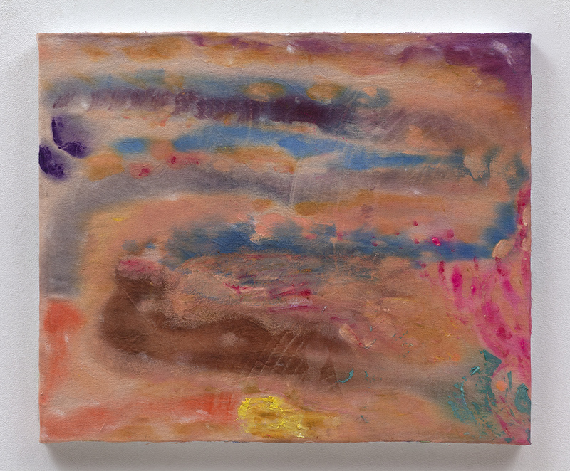 Liza Bingham 2021-2015 acrylic and water-miscible oil on flannel over panel