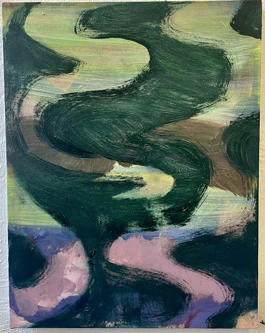 Liza Bingham Recent Acrylic on muslin over panel