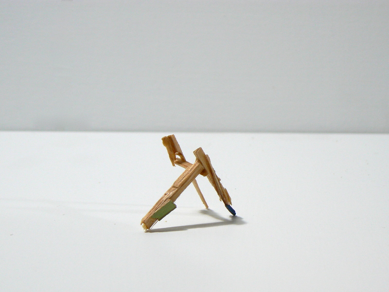 Untitled (Splinter #7) Liz Sweibel Splinter Sculptures | 2014-2015 Wood, paint