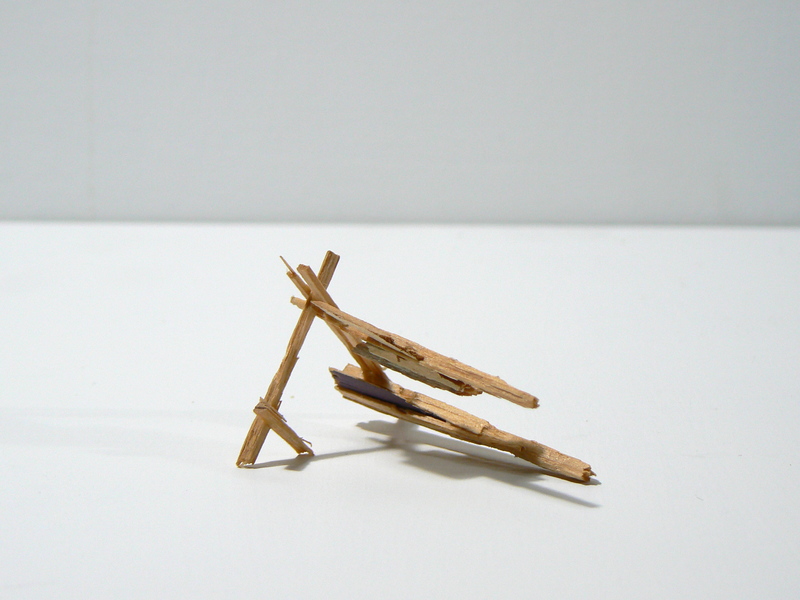Untitled (Spinter #2) Liz Sweibel Splinter Sculptures | 2014-2015 Wood, paint