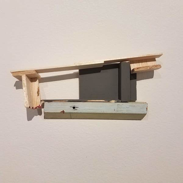Untitled Liz Sweibel Stick + Balsa Sculptures | 2016 Found wood, paint, balsa