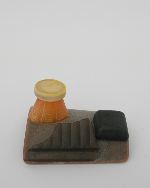 Sculptures found plastic