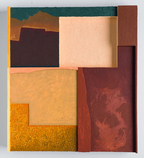 Wandering Man Paintings Oil paint on wood