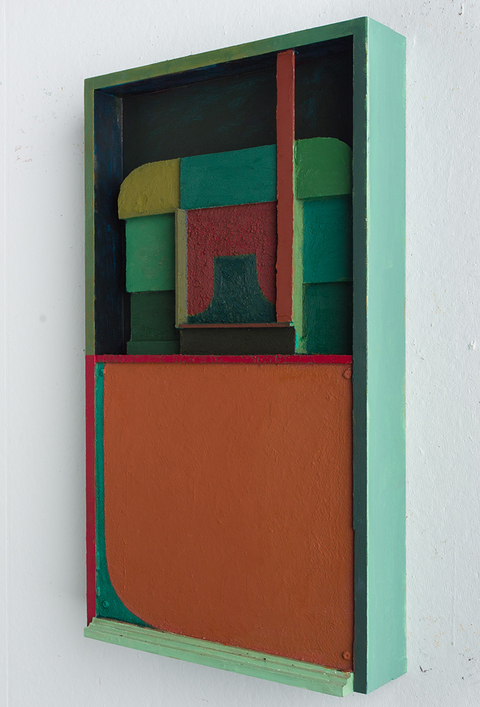 Covers (sideview) Paintings Oil on wood