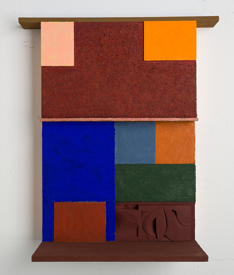 Electric Walls Paintings Oil on wood