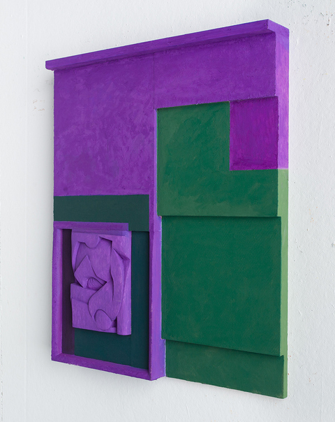 Short Set (sideview) Paintings Oil on wood