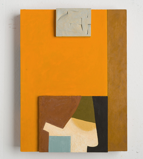 Split Level Paintings Oil on wood