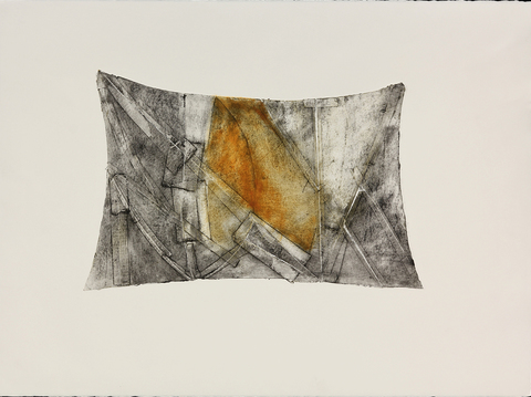 Lola Fraknoi Pillow Series Collograph