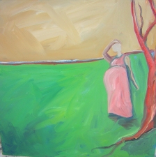 Lorie McCown Paint oil on canvas