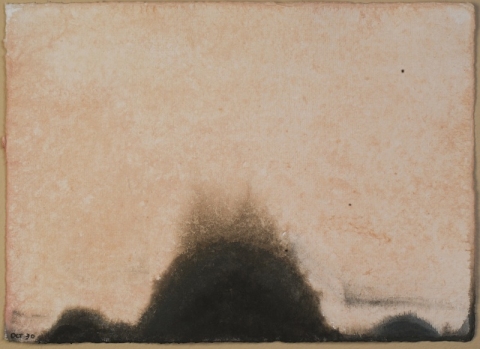 Mounds #5 Mounds-2007-15 watercolor on handmade paper