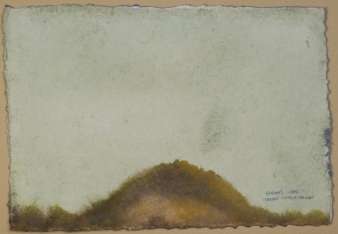 Guha Mound Mounds-2007-15 watercolor on handmade paper