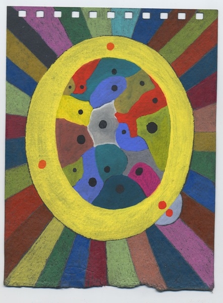 B #8 Black Book 2008-12 colored pencil and guache on paper