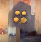 Louise Weinberg Egg Paintings oil on canvas-