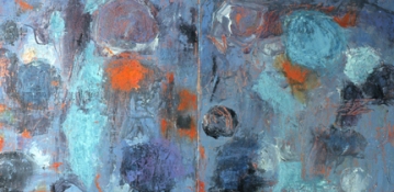 Louise Weinberg  Sphere Series- Emerging Oil on canvas  