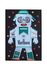 Jane Lubin CigarettePack Collages Acrylic/Collage